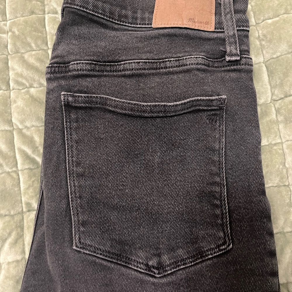 Madewell Women's Cali Demi Boot Cut Jeans - Dark Gray